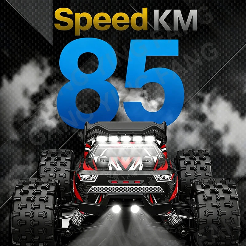 Boys 1/16 Scale High-Speed Racing Car 9522 Remote Control Toy with 50KM/H to 85KM/H Speed for Ages 12+ Years VS SG116MAX